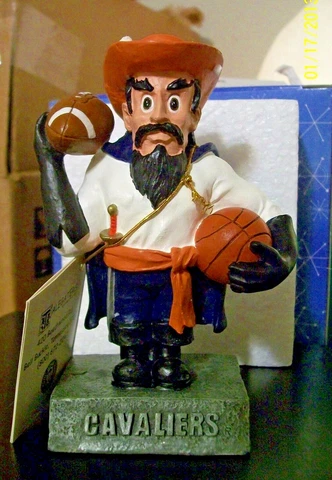 Talegaters Virginia Cavaliers Mascot Figurine NIB Cover