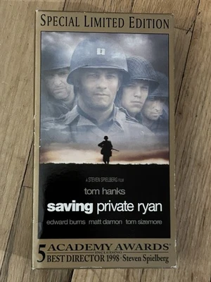 Saving Private Ryan VHS 1998 Special Limited Edition 2-Tape Box Set Tom Hanks - Image 1 of 4