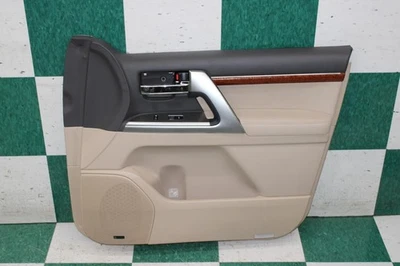 13-15 LAND CRUISER Sandstone Tan Woodgrain Front RF Door Trim Panel Right OEM OE Foto 1 de 4