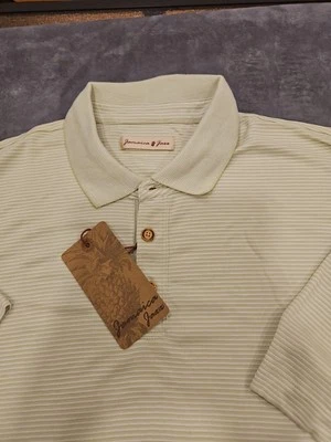 Jamaica Jaxx Talla XXL Manga Corta Polo Estilo Henley Foto 1 de 4