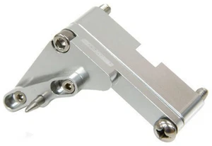 Aeroflow AF64-2051S BBC 6-1/4" Timing Pointer Silver with 4 Deg Of Adjustmen - Picture 1 of 4