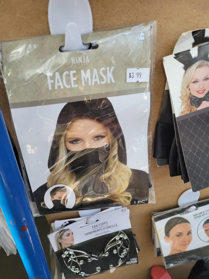 Máscara facial ninja para Halloween  Foto 1 de 1