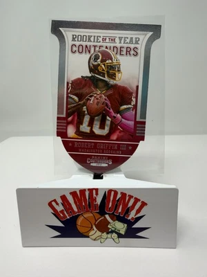 2012 Contenders Football Robert Griffin III Die-Cut ROTY Card #7 - Image 1 of 2
