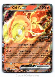 Chi-Yu EX 040/193 - Paldea Evolved - Pokemon Karte - Near Mint - Bild 1 von 2