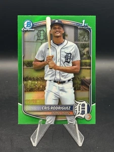 Cris Rodriguez 2025 Bowman Chrome 1st True Green /99 - Picture 1 of 2