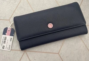 Jack Wills Blakemere Womens Large wallet / Purse Navy blue RRP £29.99 - Picture 1 of 3