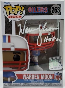 Warren Moon Signed Autographed Houston Oilers Funko Pop JSA COA  - Picture 1 of 5