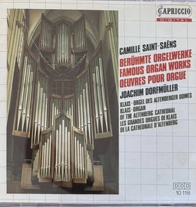 Saint-Saëns: Famous Organ Works (Joachim Dorfmüller). CD - Bild 1 von 2