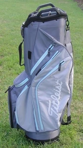 TITLEIST LADIES 14-WAY LIGHTWEIGHT CARRY/CART GOLF BAG - Picture 1 of 13