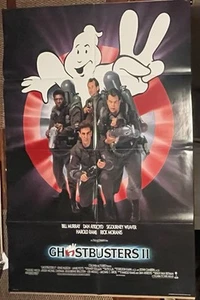 1989 Ghostbusters II Original Movie House ein Blatt gefaltetes Poster 27 x 41 - Bild 1 von 1