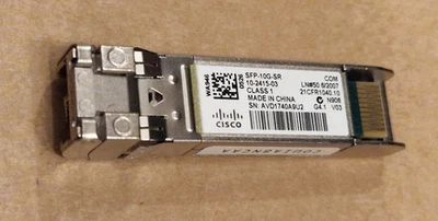 Cisco 10-2415-03 SFP-10G-SR 10Gbit SR SFP+ Transceiver Modul - Bild 1 von 2