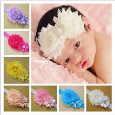 10PCS Kid Girl Baby Toddler Infant Lovely Flower Headband Hair Accessories New