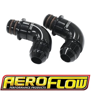 Aeroflow Trans Oil Cooler Adapter Fittings for Ford ZF 6HP26 6-Speed Automatic - Picture 1 of 2