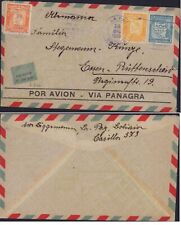 BOLIVIA 1936 WWII AIRMAIL COVER TO GERMANY