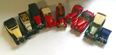 9 x PKW Cord Jaguar u.a. Matchbox Models of Yesteryear u.a. ohne OVP - Bild 1 von 4