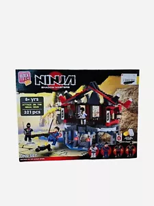 TOY Ninja Shadow Master Attack on the Dojo Building Set Block Tech Mini Figures - Picture 1 of 4