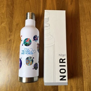 Disney Team of Heros - h2go NOIR - 25 onzas doble pared acero inoxidable botella térmica - Imagen 1 de 12