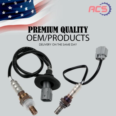 2 sensores de oxígeno O2 aguas arriba y aguas abajo OEM para Toyota Corolla 1998-2002 1,8 L Foto 1 de 4