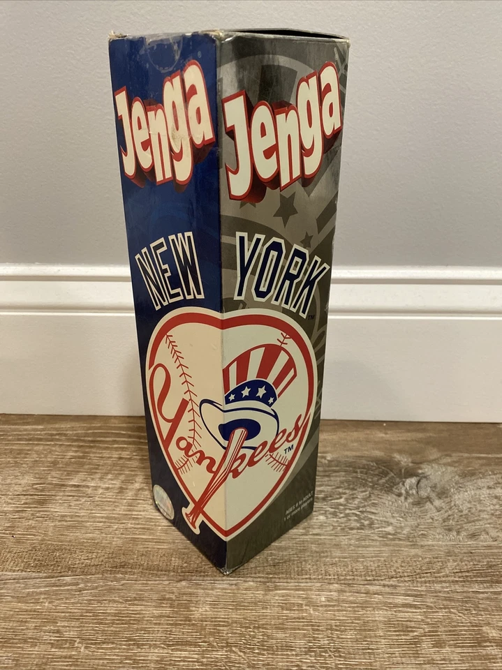 Official New York Yankees Jenga Collectors Edition Wooden Blocks Crafter MLB  - Image 1 of 4