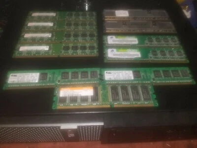8 x 1gig DDR2 240Pin 2R-8 PC2 & 3 x 512MB DDR2 240Pin 21RX8 - Image 1 of 4