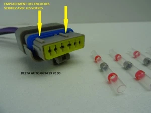 REPARATURSATZ STECKER GRAU AGR-VENTIL 1618N7 KOMPLETT NEU ANLEITUNG MITGELIEFERT - Bild 1 von 5