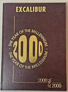2000 North Valley Baptist School Yearbook Excalibur Santa Clara California - Imagen 1 de 7