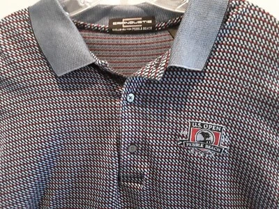 CARNOUSTIE PEBBLE BEACH US OPEN 2010 SZ XL BLUE RED COTTON Golf Old School - Image 1 of 4