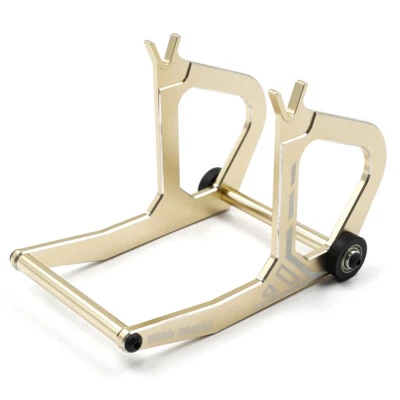 Yeah Racing KYMC-001GD Aluminum Stand Gold : Kyosho 1/8 Motorcycle - Image 1 of 3