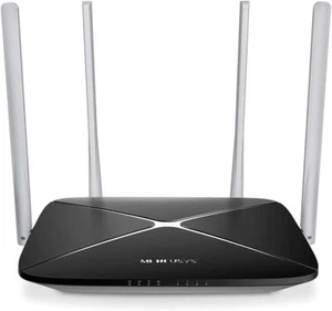 MERCUSYS AC12 Dualband WLAN Modem Router 867 Mbit/s Access Point LAN Verteiler - Bild 1 von 6