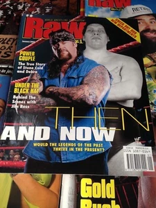 WWF WWE RAW Magazine JANUARY 2002 Undertaker Andre  - Picture 1 of 2
