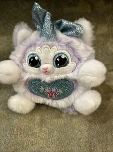 Zuru Rainbocorns Sparkle Heart 4" Kitten plush purple & blue - Picture 1 of 7