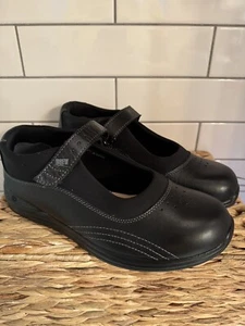 Drew Rose Mary Jane Black Leather Orthopedic Comfort Shoes 14375-99 SZ 9.5 W - Picture 1 of 14