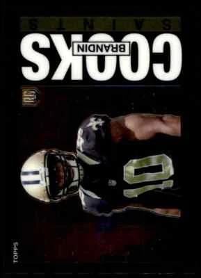 2014 Topps Chrome Brandin Cooks RC Rookie SP Mt New Orleans Saints #31 - Image 1 of 2