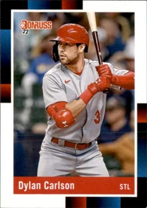 Panini Donruss 2022 - Retro 1988 Dylan Carlson St. Louis Cardinals #264 - Imagen 1 de 2