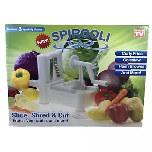 Spirooli affettatrice a spirale per verdure taglio a triturazione pasta vegetale vista in tv - Foto 1 di 9