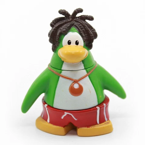 SURFER DUDE 2.25" Figure - JAKKS Disney Club Penguin - Squid Costume Cover