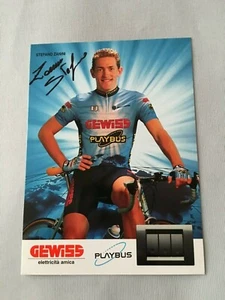  STEFANO ZANINI Tour De France Radsport signed Autogrammkarte 12x17 - Picture 1 of 1