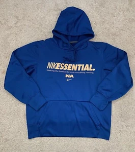 Nike Nikessential Hoodie Blue Mens S Sweatshirt Pullover Sweater Athletic Gym - Imagen 1 de 6