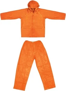Youth All-Weather Rain Suit – Large/XL Orange Waterproof Jacket & Pants Set - Picture 1 of 1