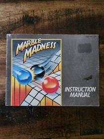 Marble Madness (Nintendo NES, 1989) Manual