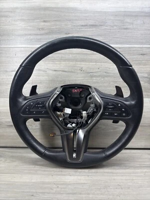 ✅ Volante deportivo Infiniti Q50 Q60 2018-2024 rojo con paletas + interruptores ✅ Foto 1 de 4