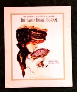 WWI Ladies Home Journal Covers Fisher Gibson Girls March 1910 Aspelin Galleries - Picture 1 of 7