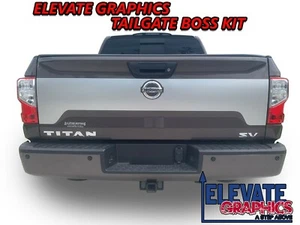 Fits Nissan Titan Graphics Tailgate Boss Vinyl Stripes Decals Stickers 2016-2024 - Picture 1 of 9