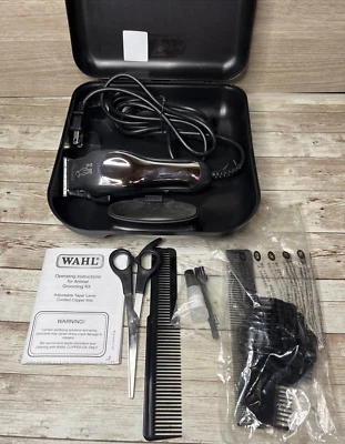 Wahl Cortapelos Eléctricos para Acicalamiento de Perros Juego de Múltiples Accesorios con Estuche y Manual Foto 1 de 4