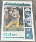 Justin Herbert Chronicles 2022 Teal Parallel No. 14