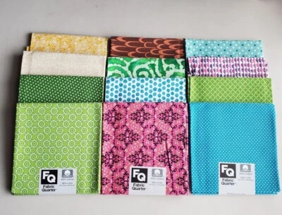 Lot of Quilting Fabric - 12 Fat Quarters - Image 1 of 4