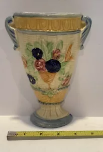 Vaso tascabile urna_da parete_MADE IN JAPAN_Vintage_Fiori_6,5"" alto_porcellana_delicato - Foto 1 di 12