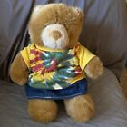 Build A Bear Teddy Bear Plush Stuffed~Light Brown W/ Tie Dye Shirt/Skirt~1997