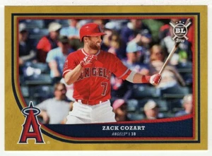 Zack Cozart - Los Angeles - Gold - 2018 Topps Big League Baseball # 295 Mint - Picture 1 of 1