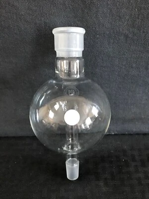 WILMAD 500mL Anti-Splash Rotary Evaporator Bump Trap 29/26 19/22 Return Hole - Image 1 of 4